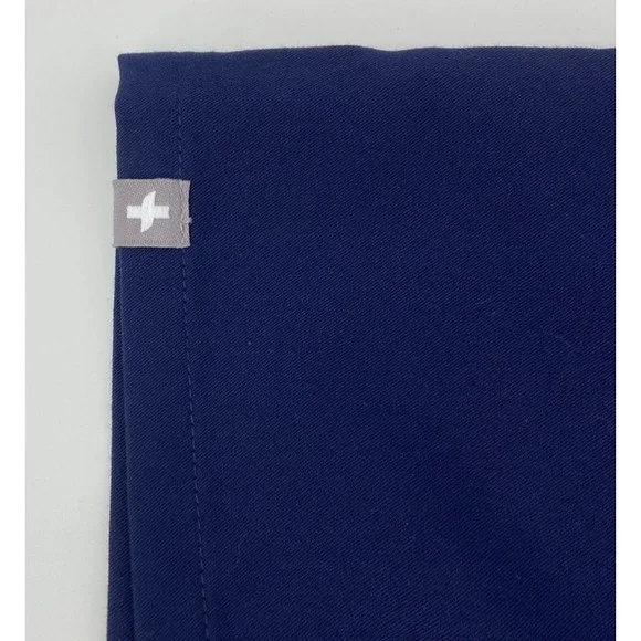 Figs Shirt Womens 4XL Navy Casma Scrub Top Three Pocket Short Sleeve Medical - Picture 8 of 8